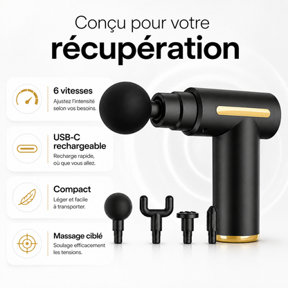 Pistolet de massage FascialFlow